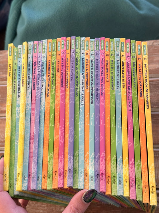 Sesame Street My First Books Series - Set of 30