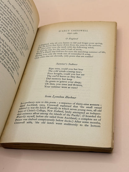 The Penguin Book of New Zealand Verse edited by Allen Curnow (1960)