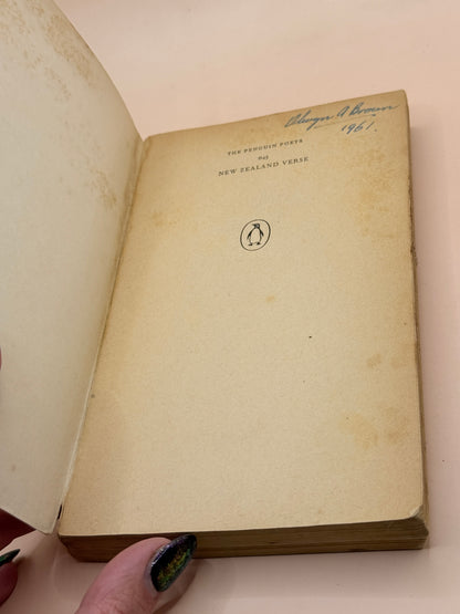 The Penguin Book of New Zealand Verse edited by Allen Curnow (1960)