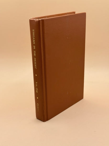 Streams in the Desert Volume One by Mrs. Charles E. Cowman 1965