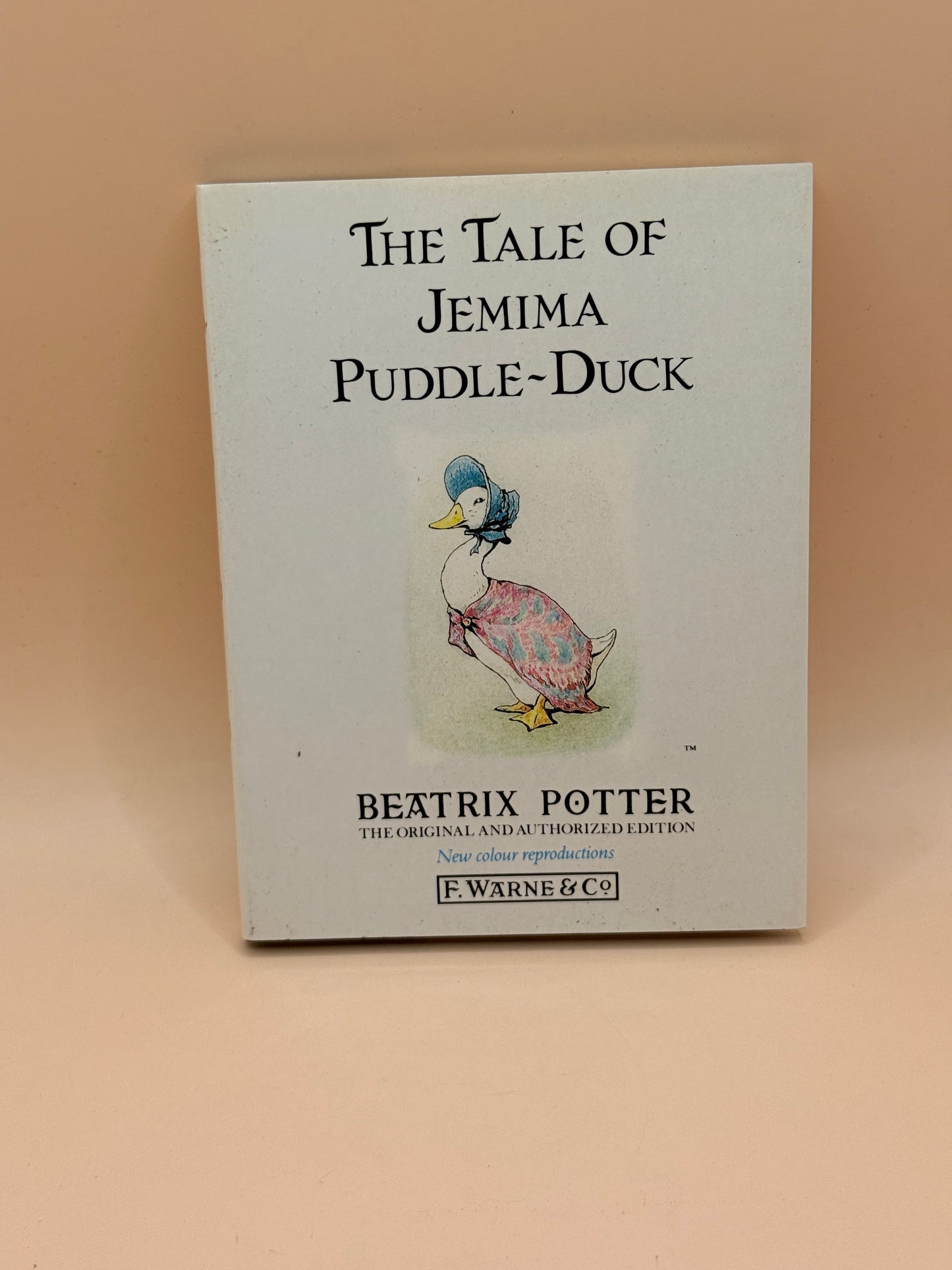 The Tale of Jemima Puddle-Duck by Beatrix Potter 1987