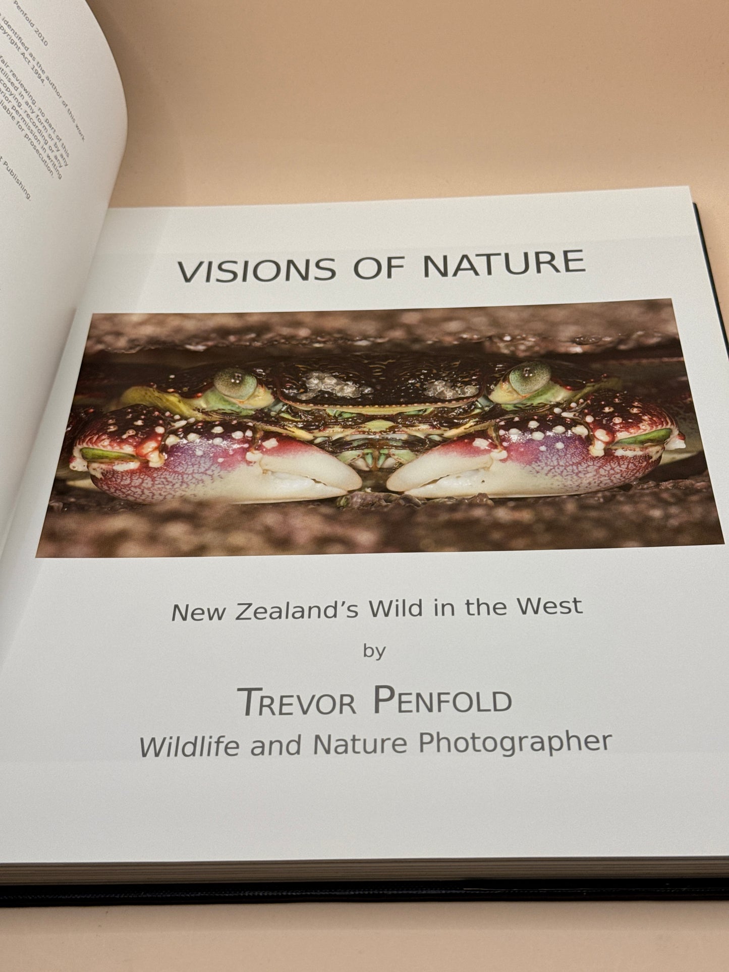 Visions of Nature: New Zealand's Wild in the West by Trevor Penfold