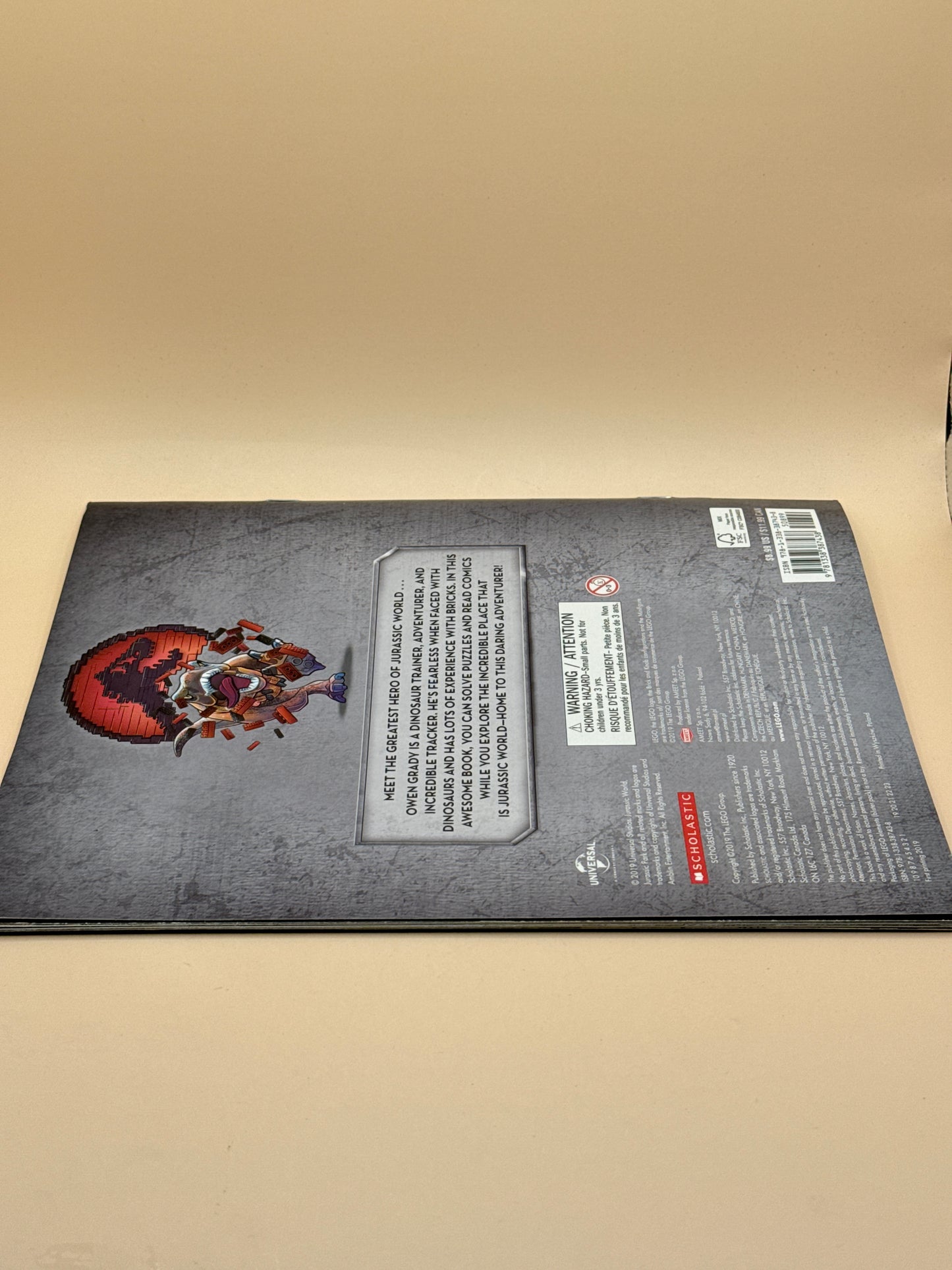 Lego Jurassic Hero Activity Book
