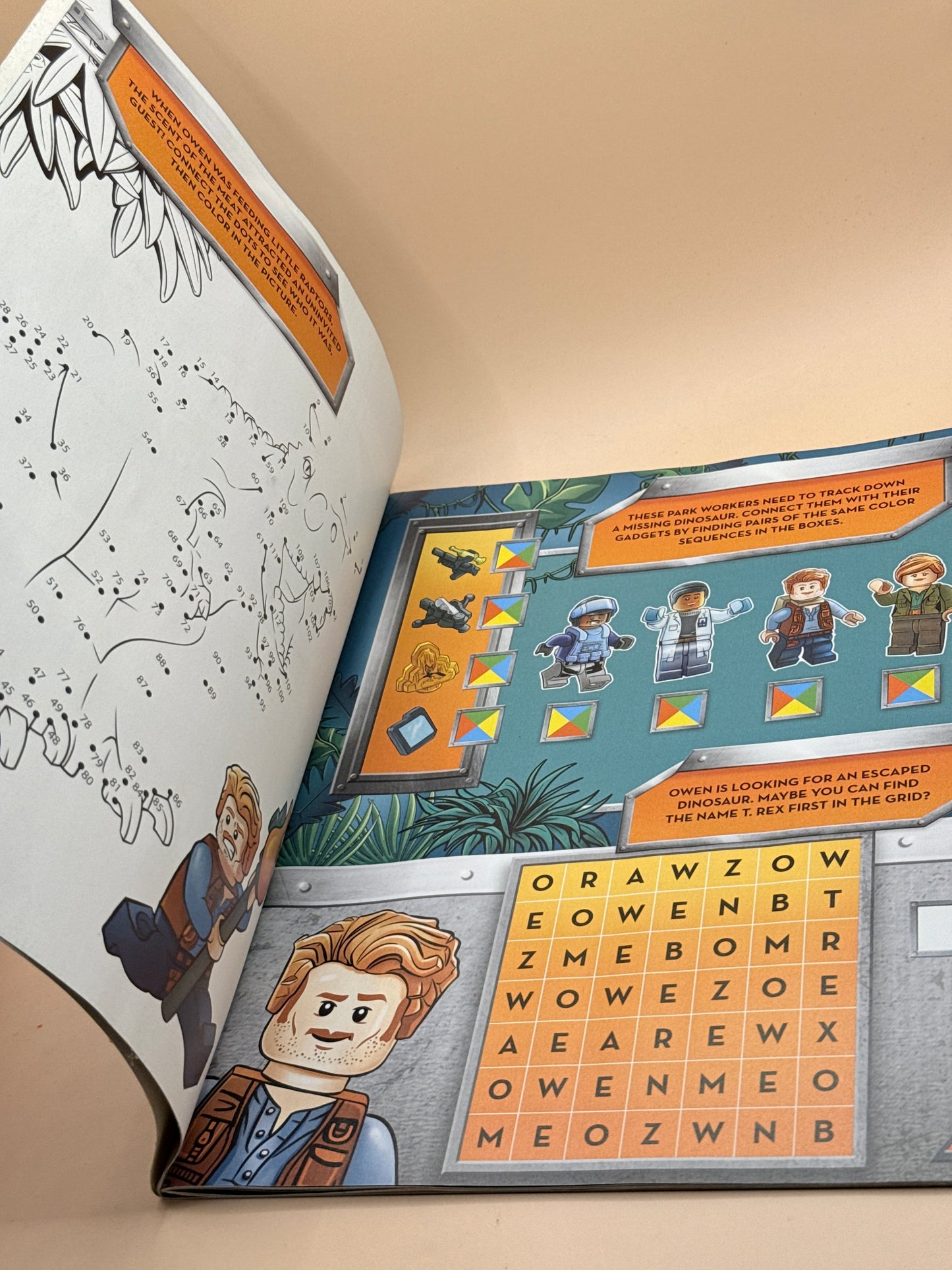 Lego Jurassic Hero Activity Book