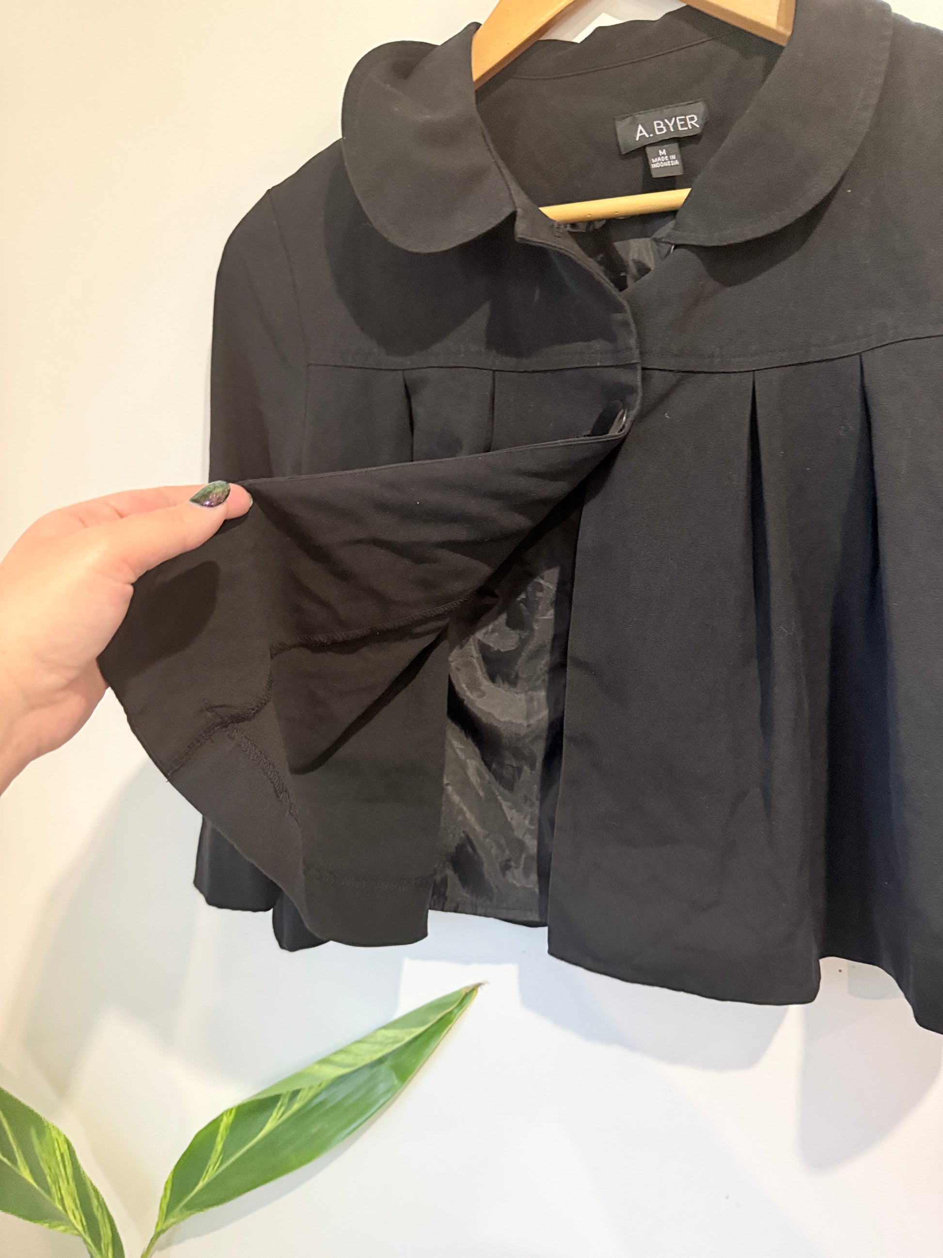 A.byer Cropped Jacket Size M