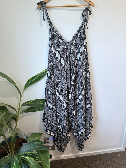 Dewi Indah Collection Bohemian Harem Jumpsuit Size U/Arm to U/Arm 56cm
