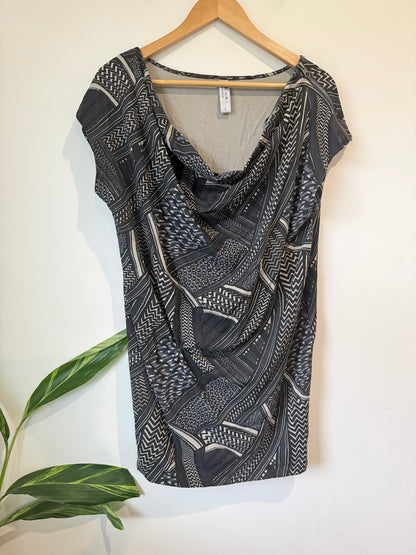 O's Henri Printed Tunic Dress Size L