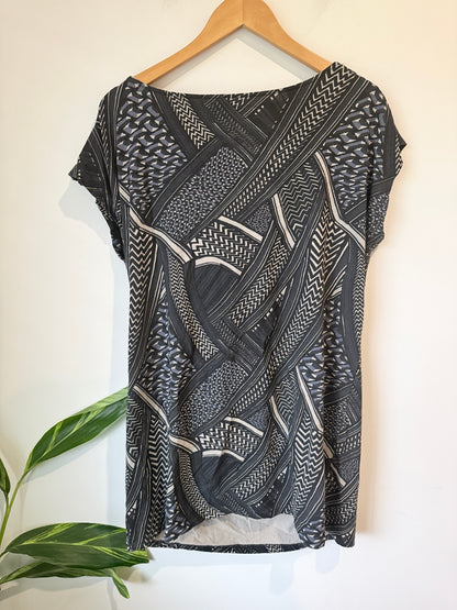 O's Henri Printed Tunic Dress Size L