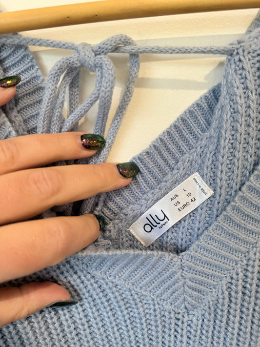 Ally Cropped Sweater Size 42