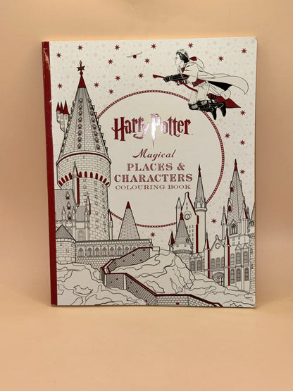 Harry Potter: Magical Places & Characters Colouring Book