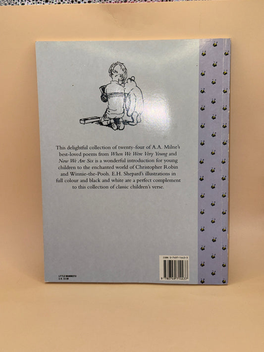 The Christopher Robin Verse Book by A.A. Milne