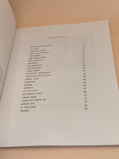 The Christopher Robin Verse Book by A.A. Milne