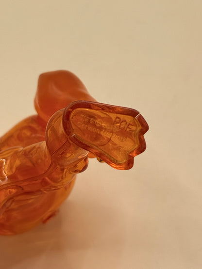 Bandai 2006 Ben 10 Heatblast Clear Orange Action Figure by Cartoon Network