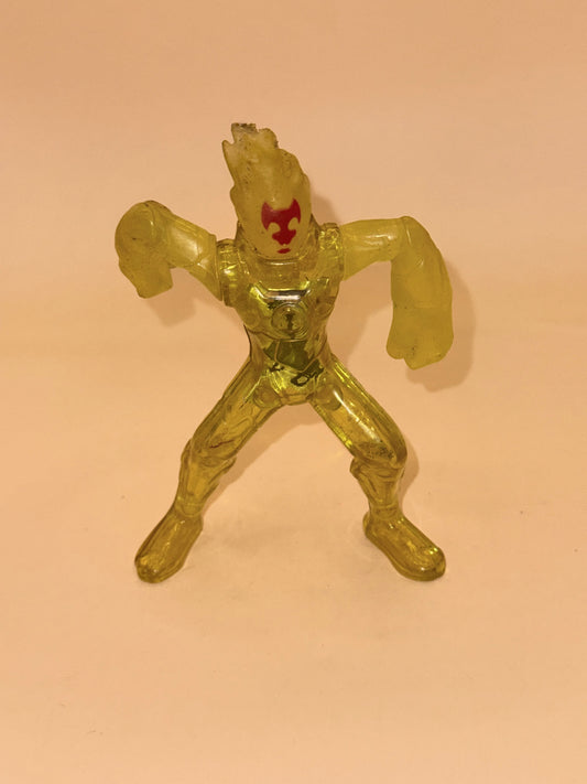 Bandai 2006 Ben 10 Heatblast Clear Action Figure by Bandai