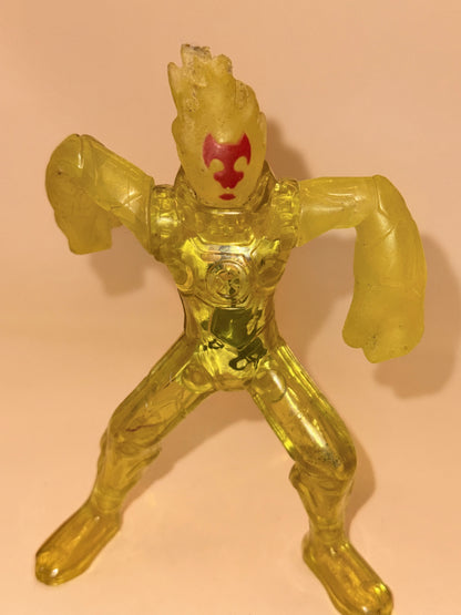 Bandai 2006 Ben 10 Heatblast Clear Action Figure by Bandai