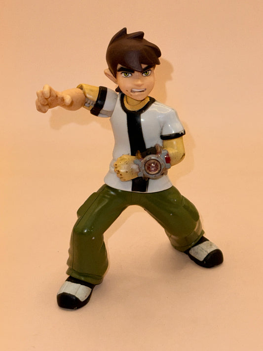 Bandai 2006 Ben 10 Action Pose Ben Tennyson Figure with Omnitrix – Bandai 2006