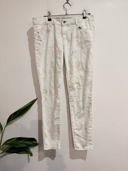 Trafaluc Subtle Pattern Skinny Jeans Size 40