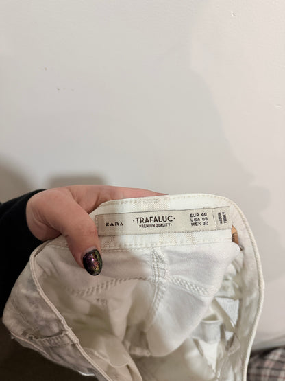 Trafaluc Subtle Pattern Skinny Jeans Size 40