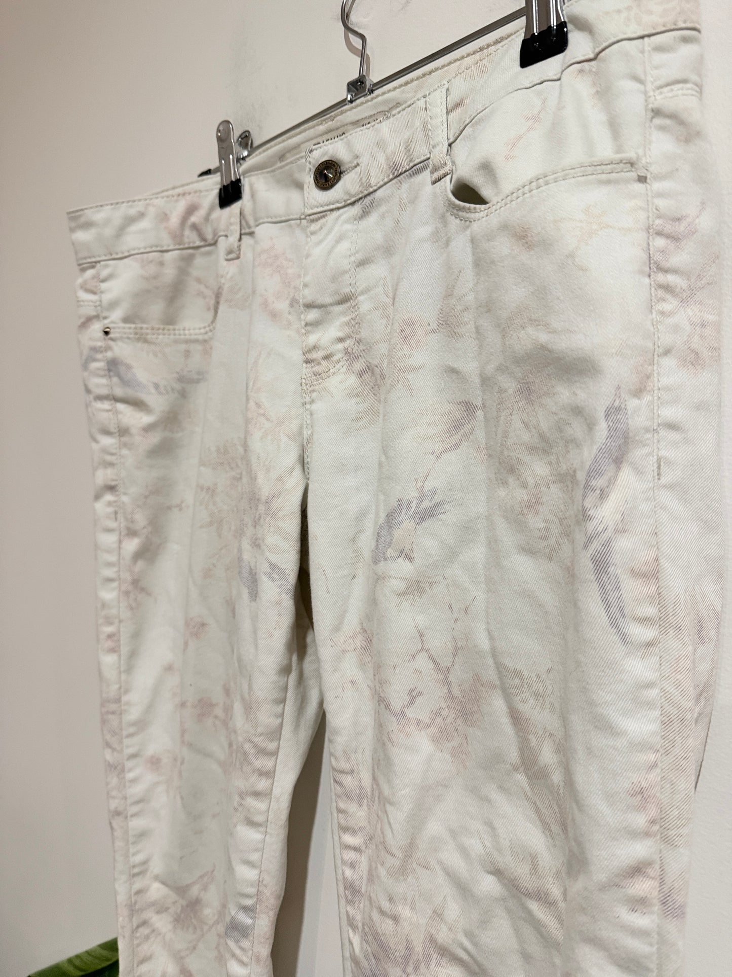 Trafaluc Subtle Pattern Skinny Jeans Size 40
