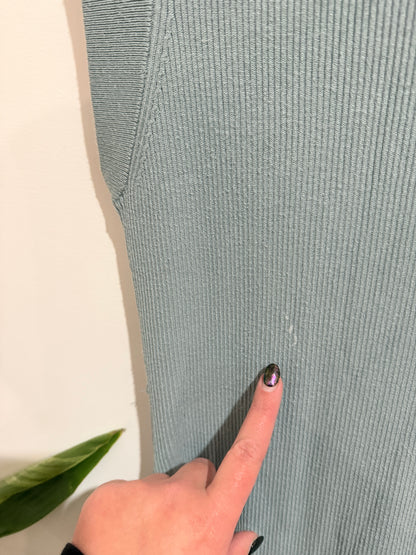 Forever New Sleeveless Ribbed Knit Maxi Dress Size 16