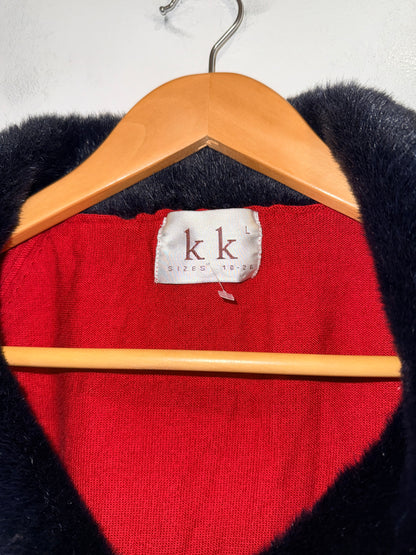 K & K Button-up Cardigan Size L