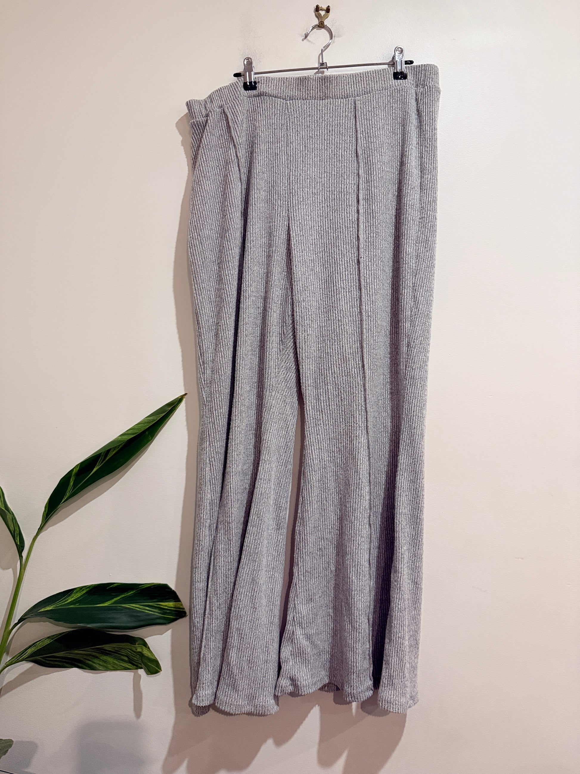 Shein High-waisted, Wide-leg Palazzo Trousers Size 2xl