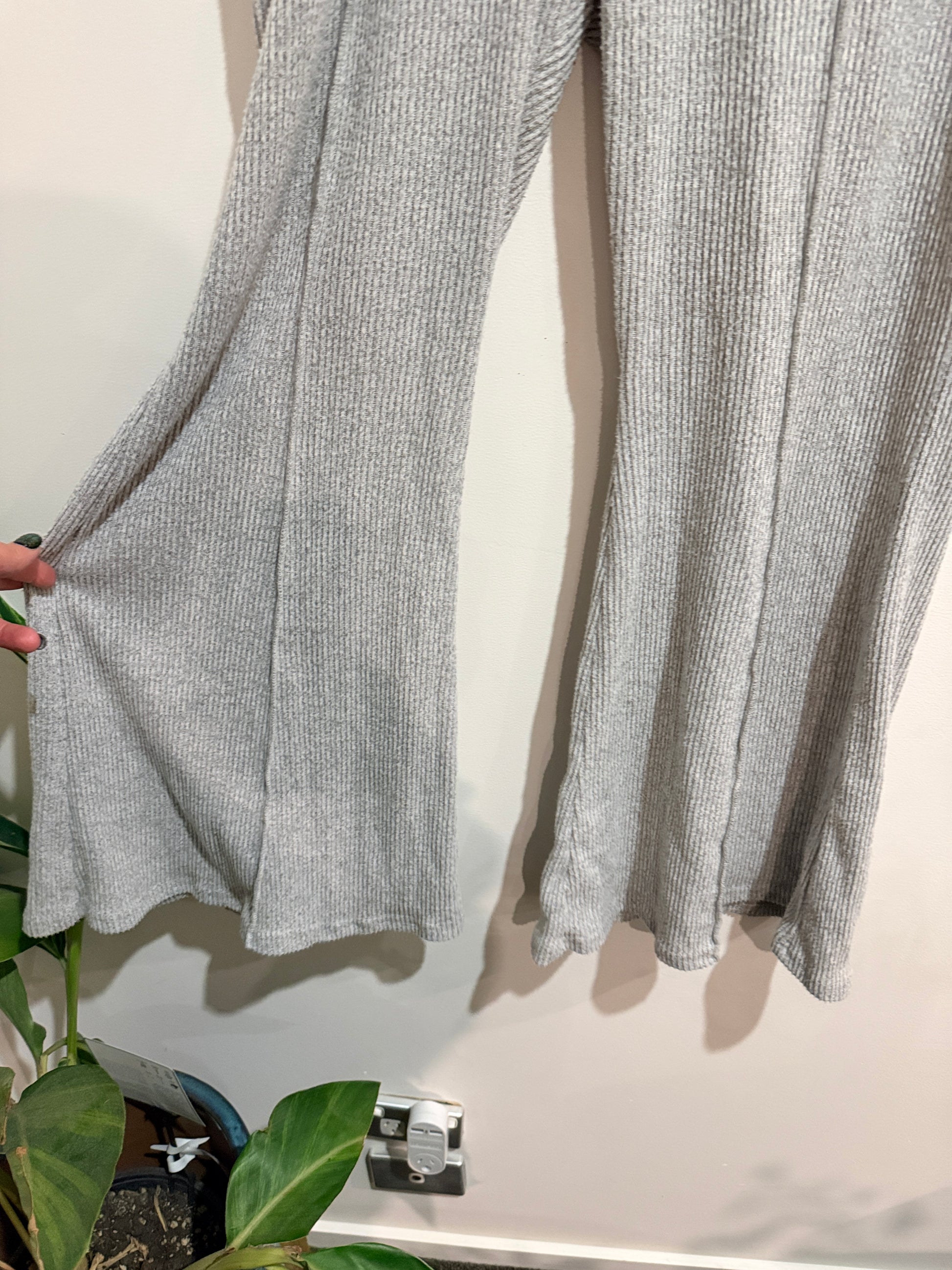Shein High-waisted, Wide-leg Palazzo Trousers Size 2xl