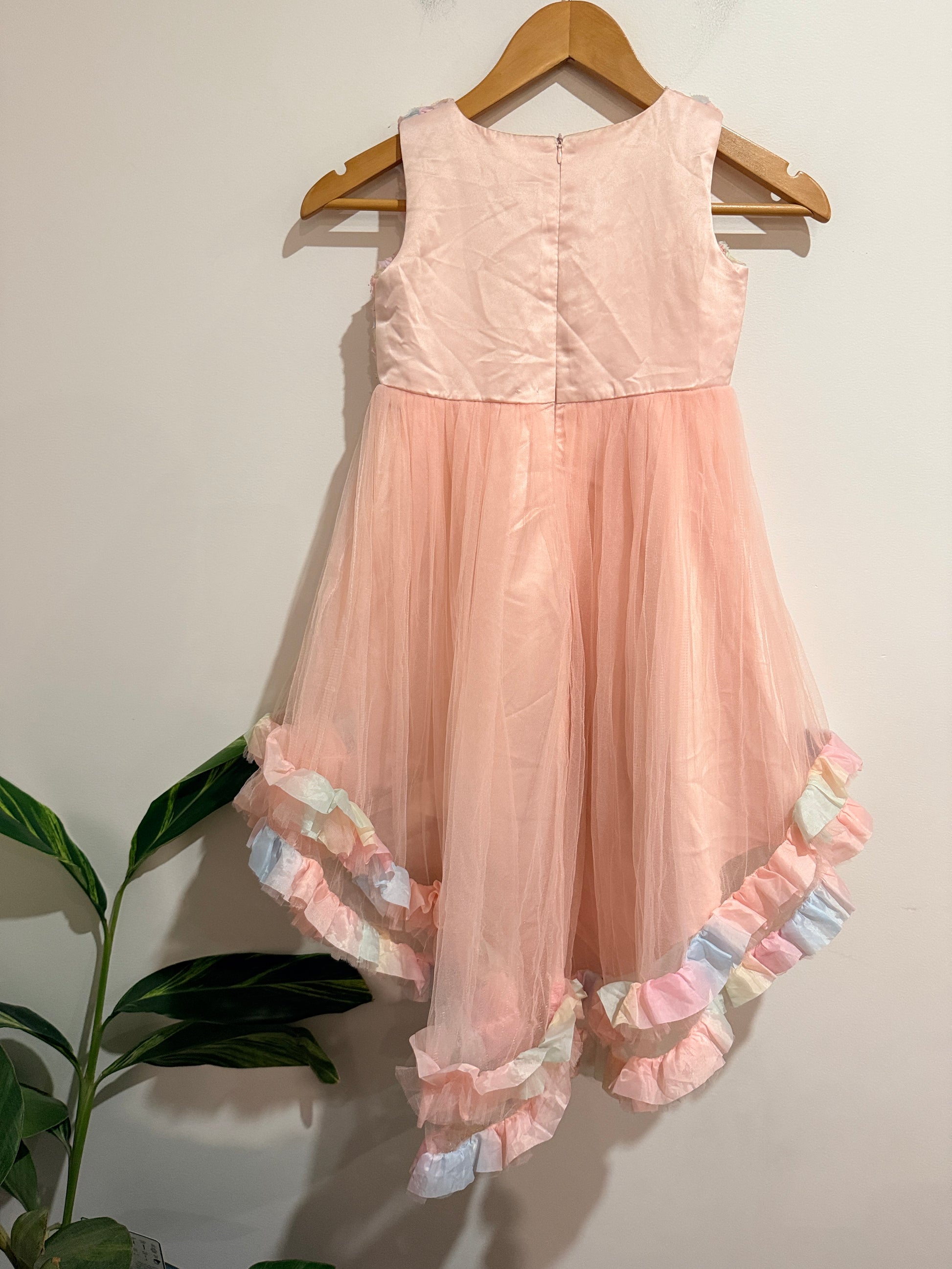 Kids Fit And Flare Dress Size 120 | L-77cm | W-34cm