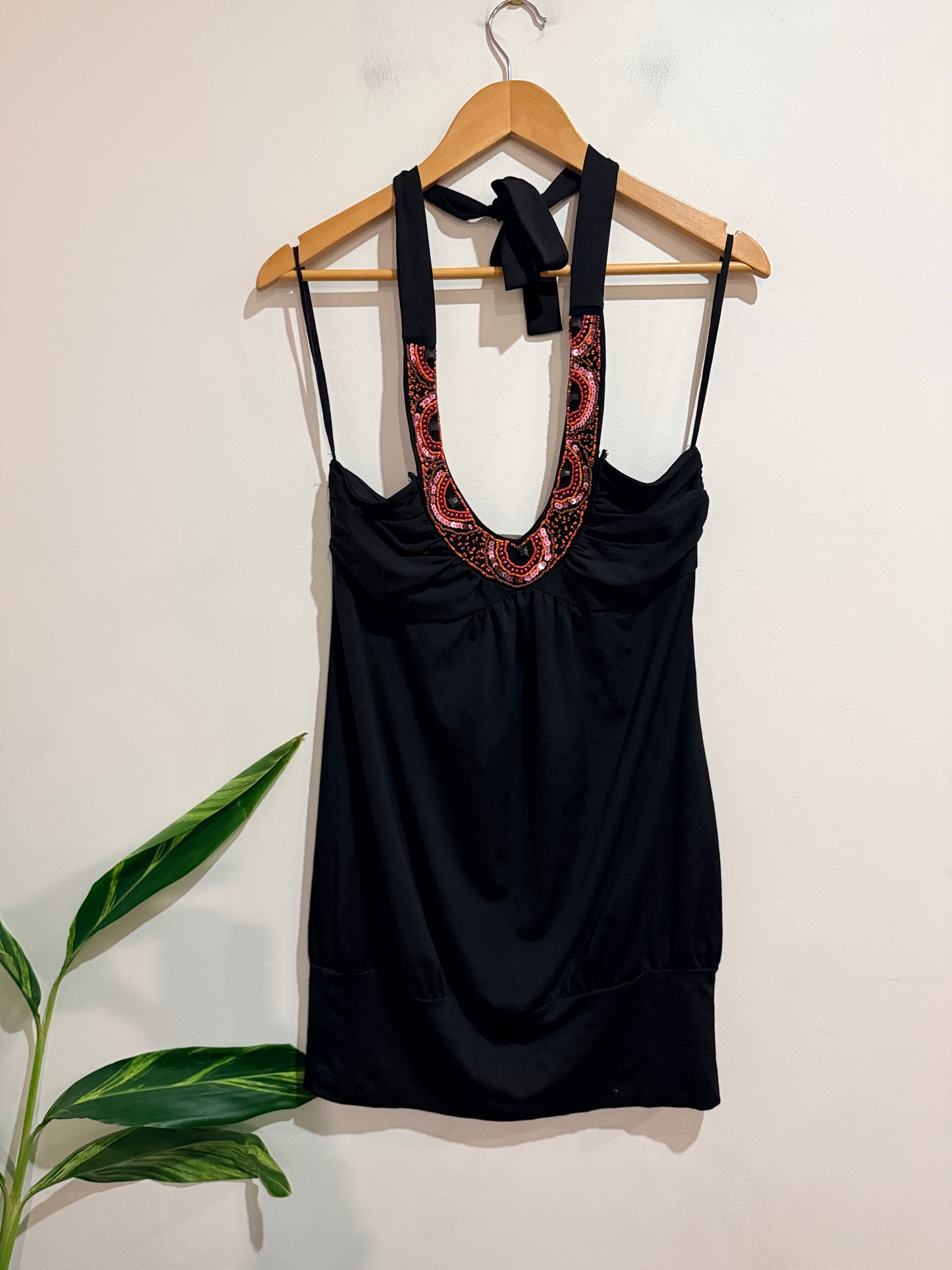 Finesse Halter Tank Top