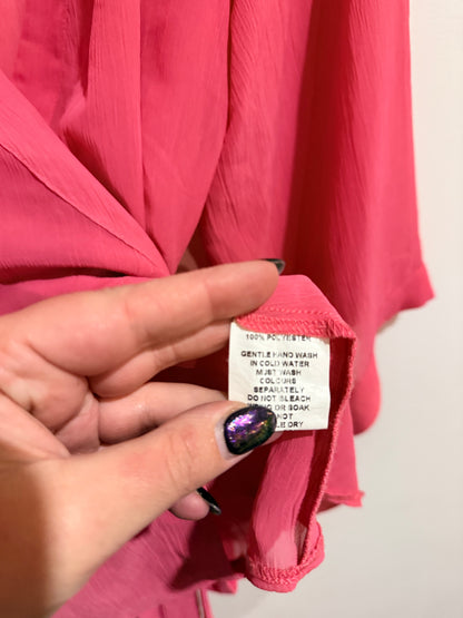 Brand Unknown Embroidered Wrap Kimono Top Size U/Arm to U/Arm 49cm