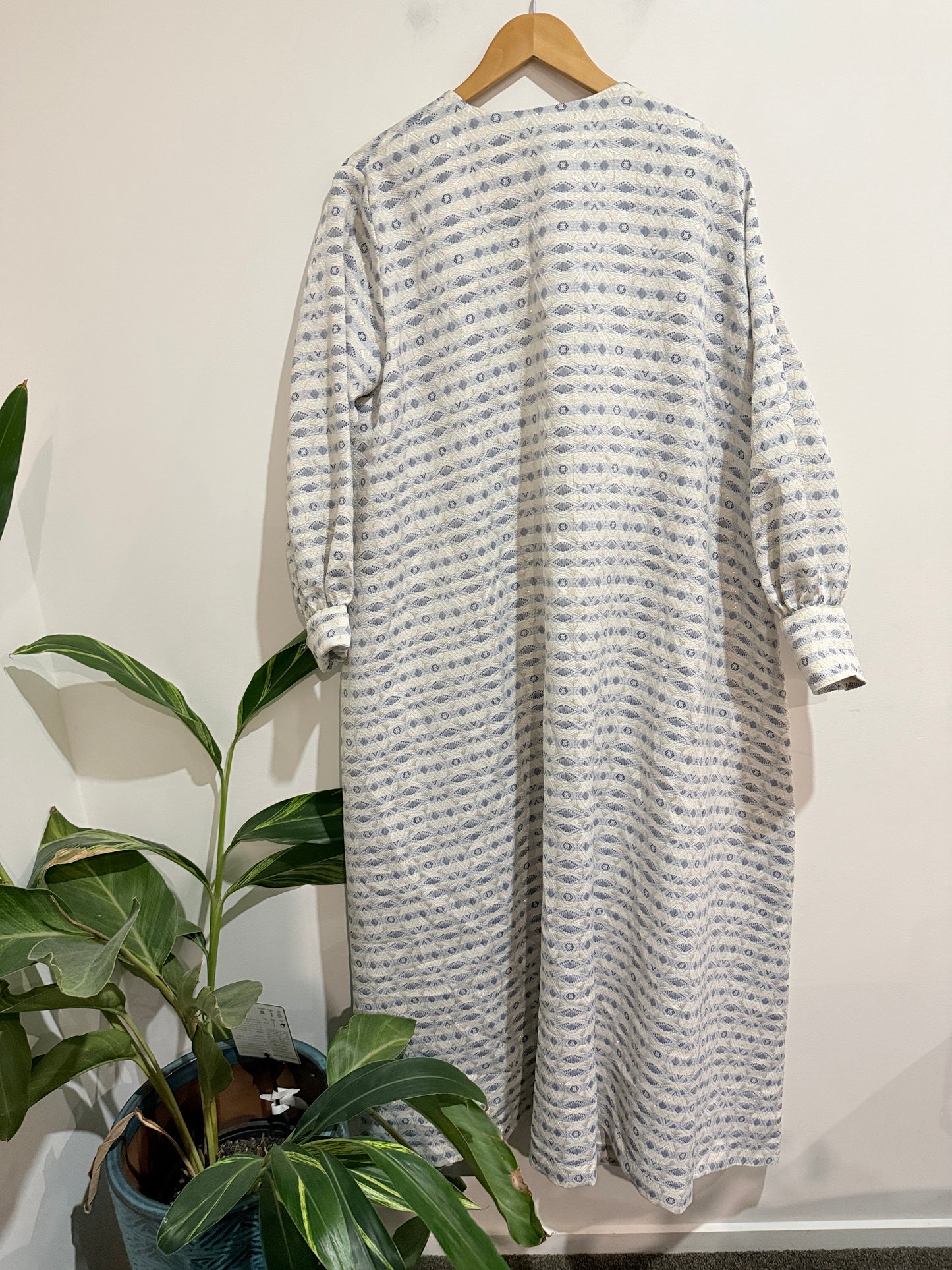Brand Unknown Open-front Knit Cardigan Duster