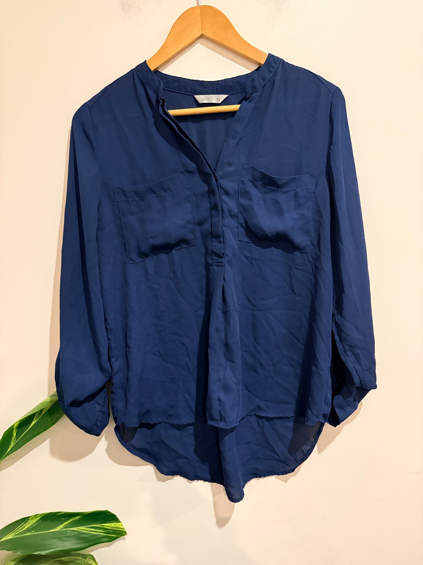 Spirit 3/4 Sleeve Top Size 12