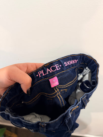 Place Skinny Dark Wash Denim Size 6