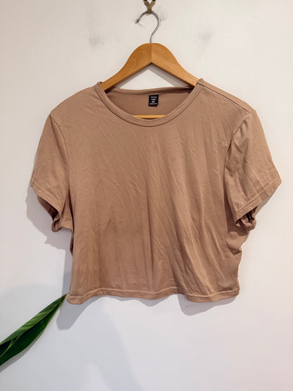 Shein Short Sleeve Cropped T-shirt Size 1XL