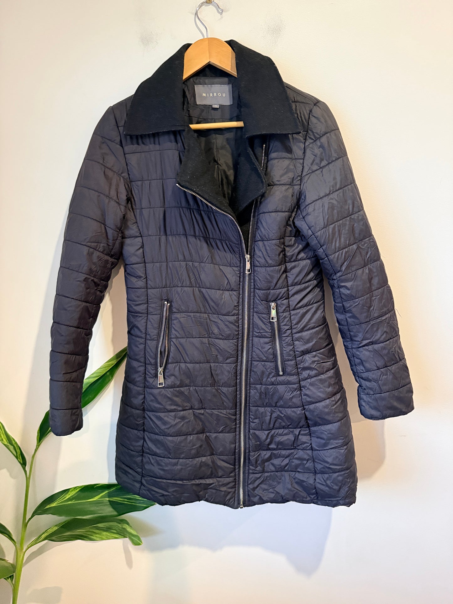 Brand Unknown Mid-length Quilted Jacket