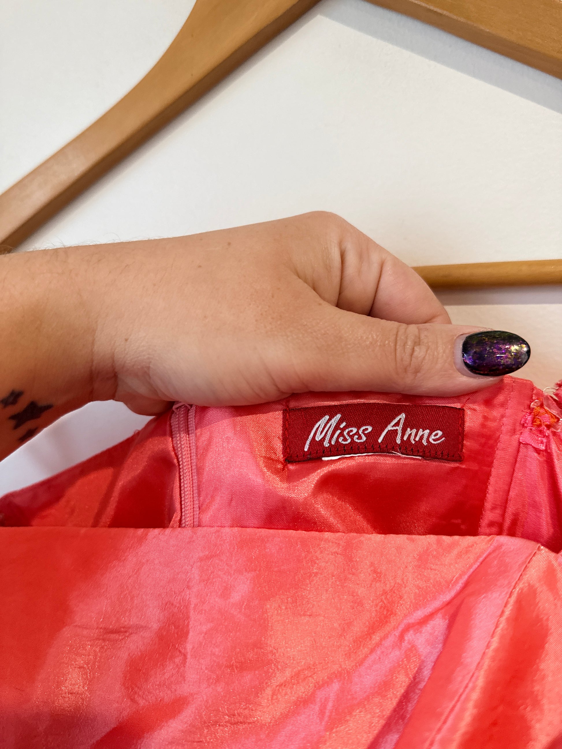 Miss Anne Cocktail Dress Size U/Arm to U/Arm 43cm
