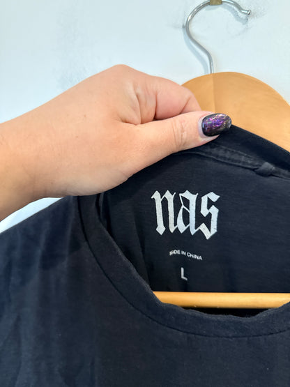 NAS Graphic T-shirt Size L