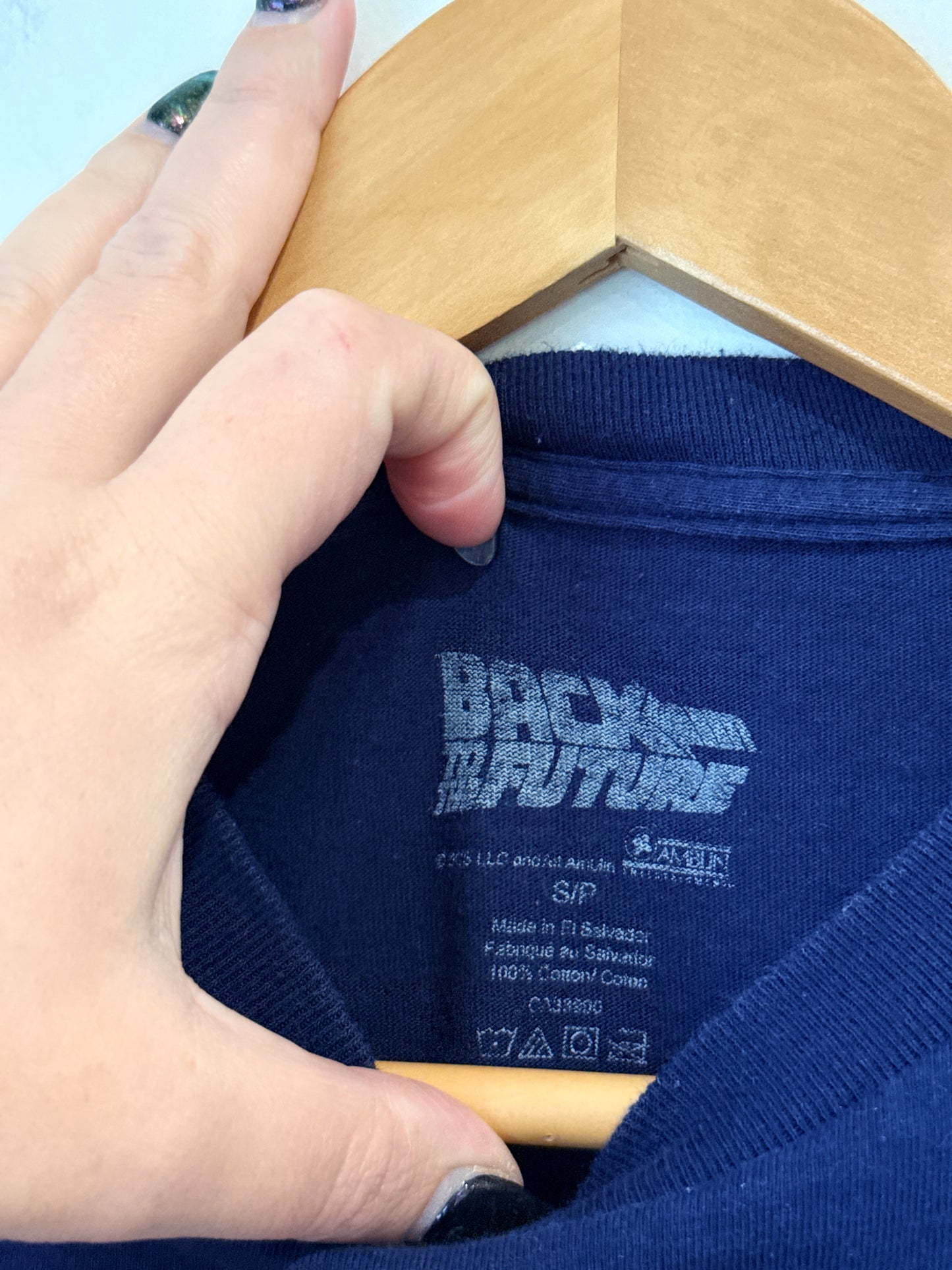Back To The Future Graphic T-shirt Size S/P