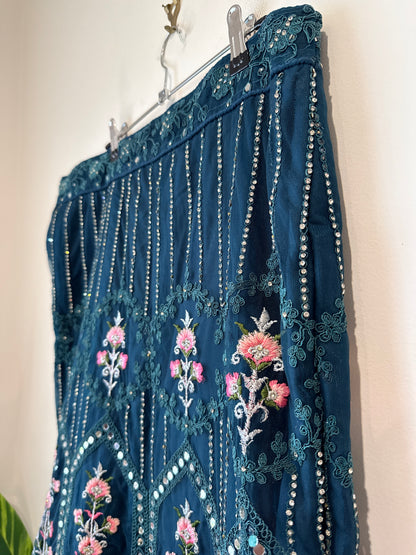 Brand Unknown Embroidered Lehenga Skirt Size Waist 98cm