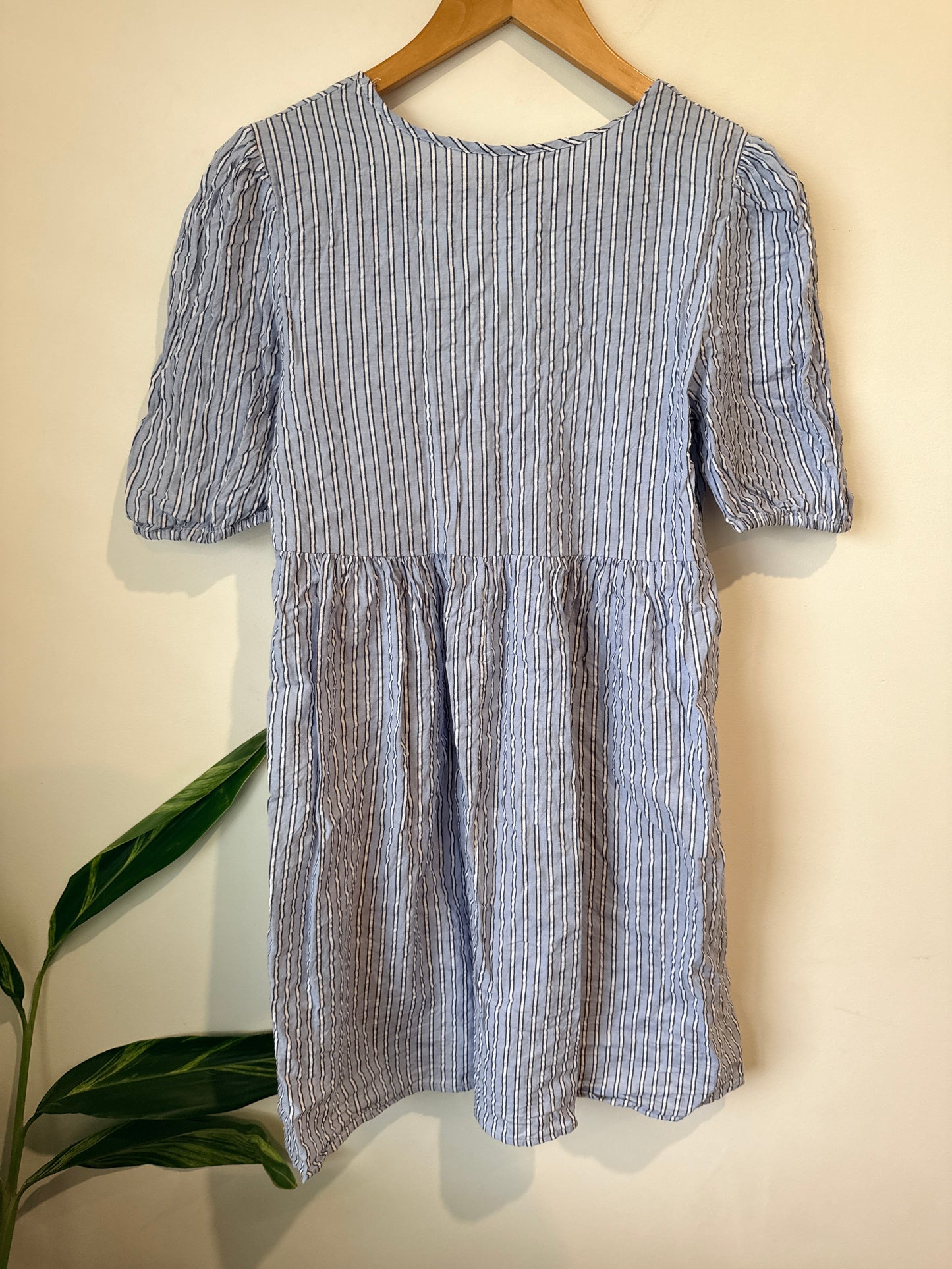 H & H Striped Skater Dress Size 8