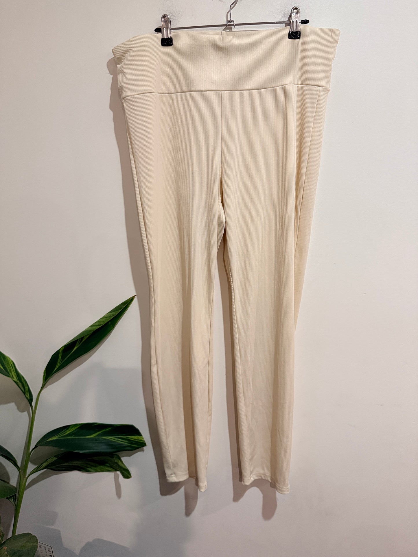 Shein Ribbed Knit Leggings Size 3XL