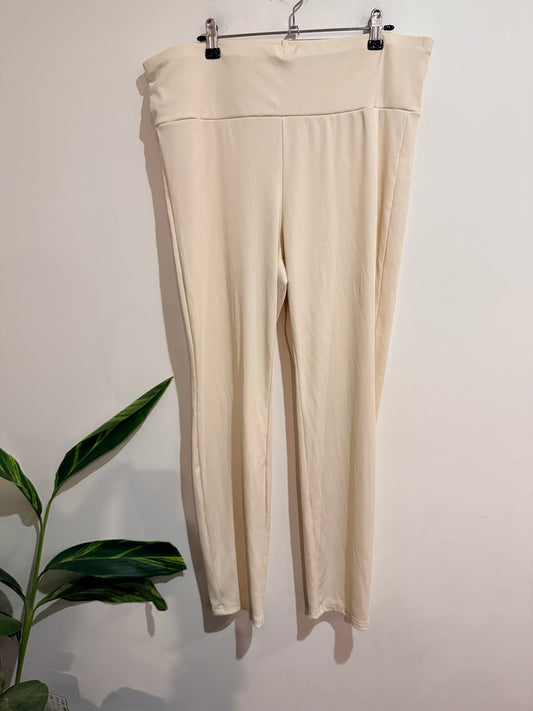 Shein Ribbed Knit Leggings Size 3XL