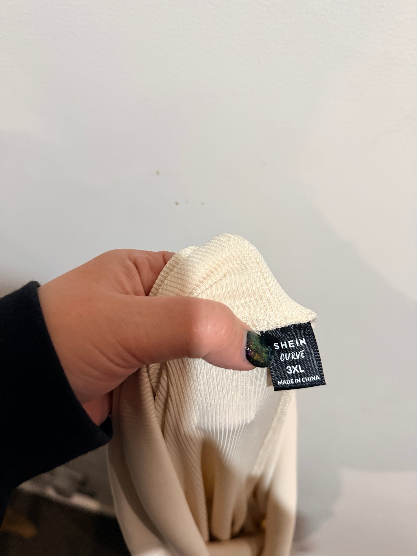 Shein Ribbed Knit Leggings Size 3XL