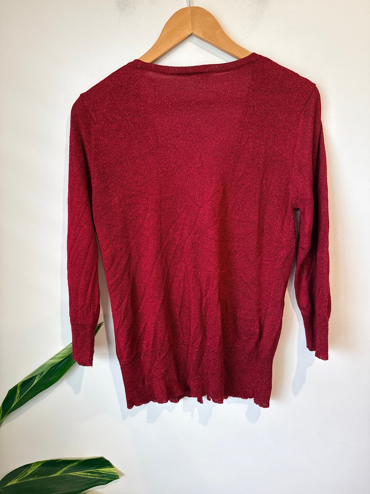 Brand Unknown Knit Cardigan Size U/Arm to U/Arm 47cm