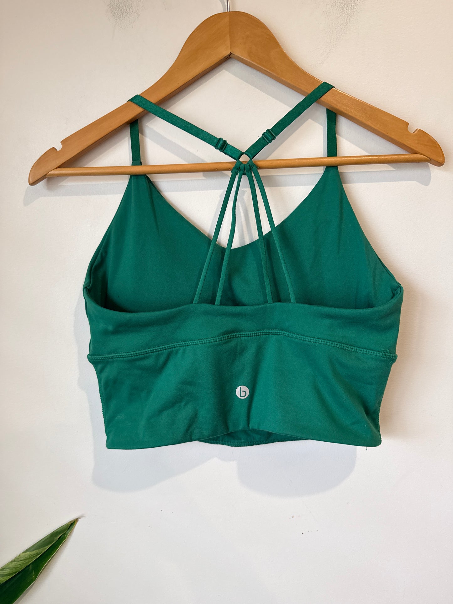 Cotton: On Strappy Back Sports Bra Size L/G