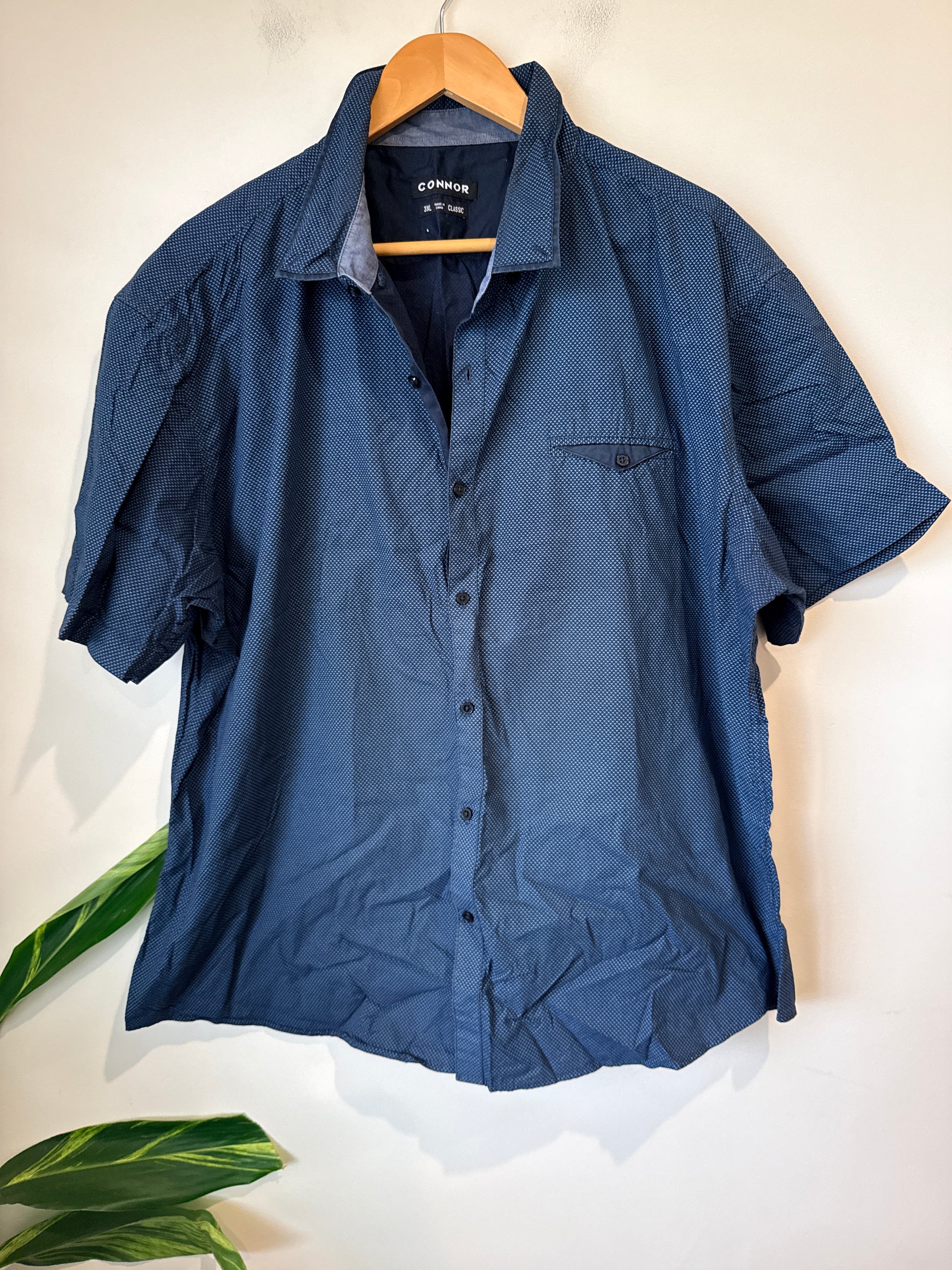 Connor Button-up Casual Shirt Size 3XL