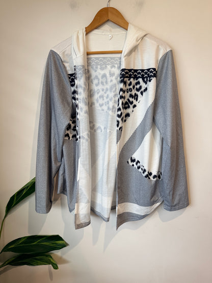 Brand Unknown Patchwork Hoodie Size L