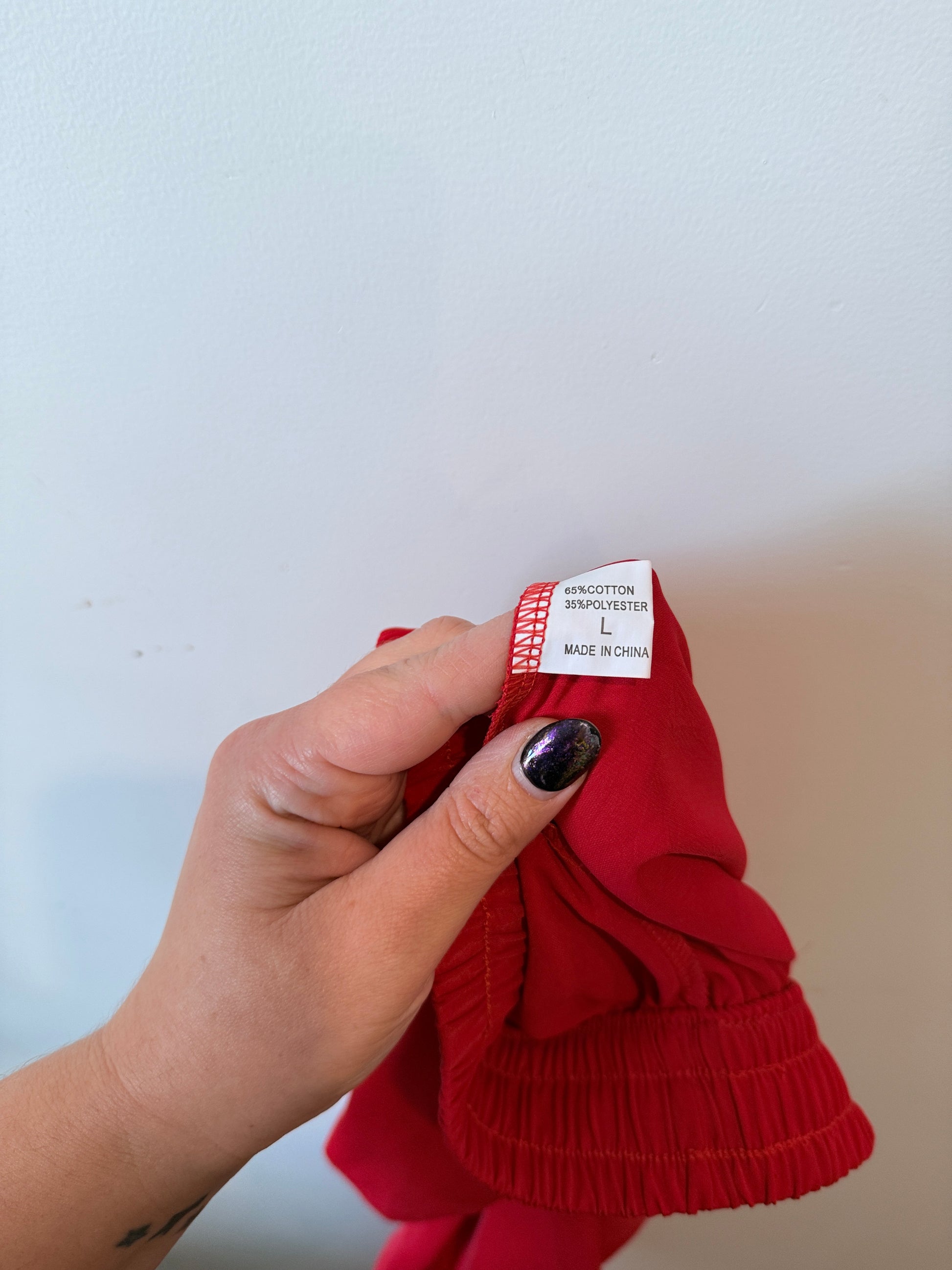 Brand Unknown Wide-leg Casual Pants Size Waist 68cm