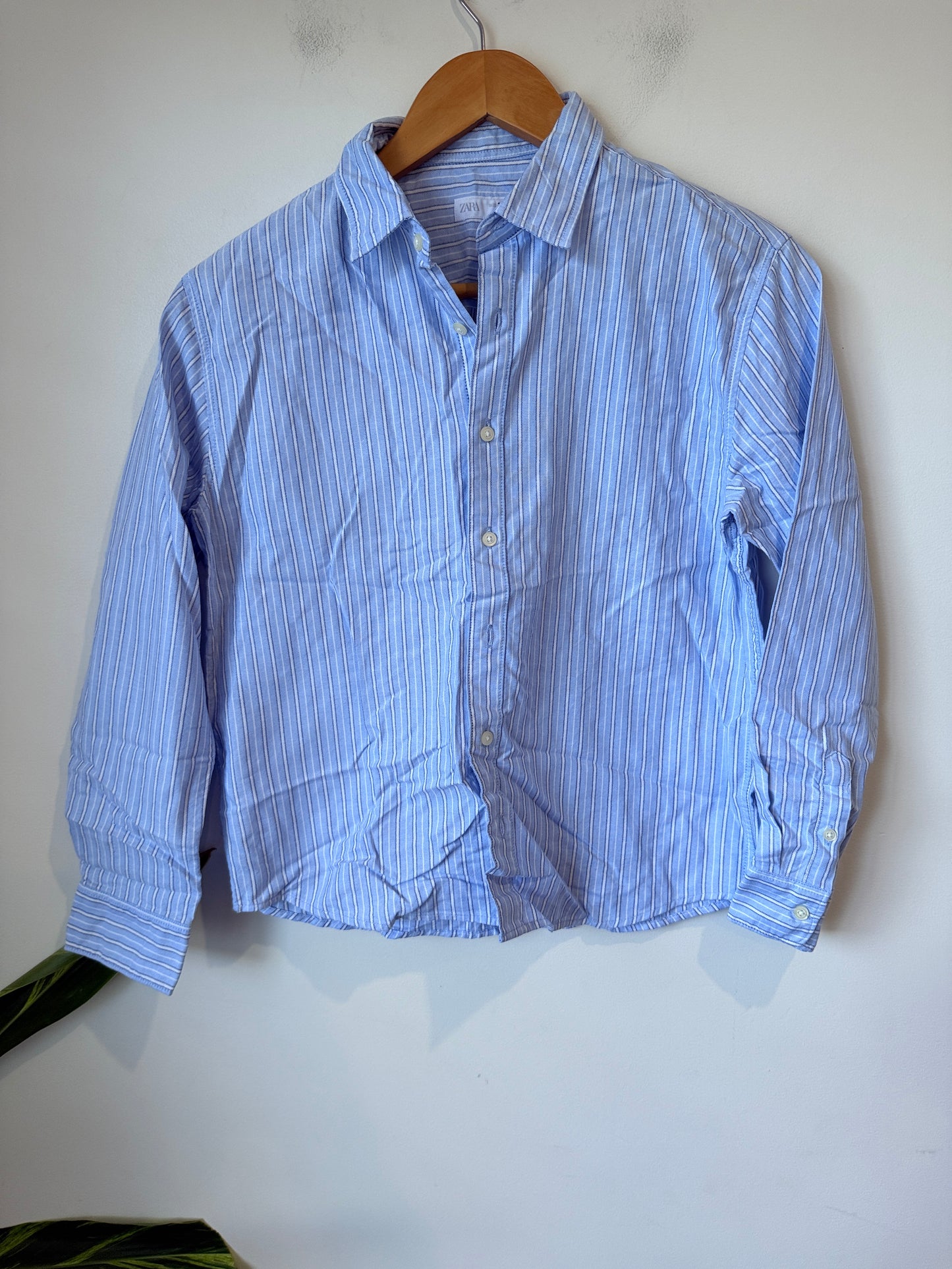 Zara Striped Shirt Size 10 | U/Arm to U/Arm 49cm
