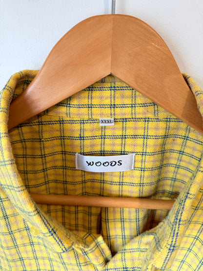 Woods Long-sleeve Shirt Size U/Arm to U/Arm 67cm